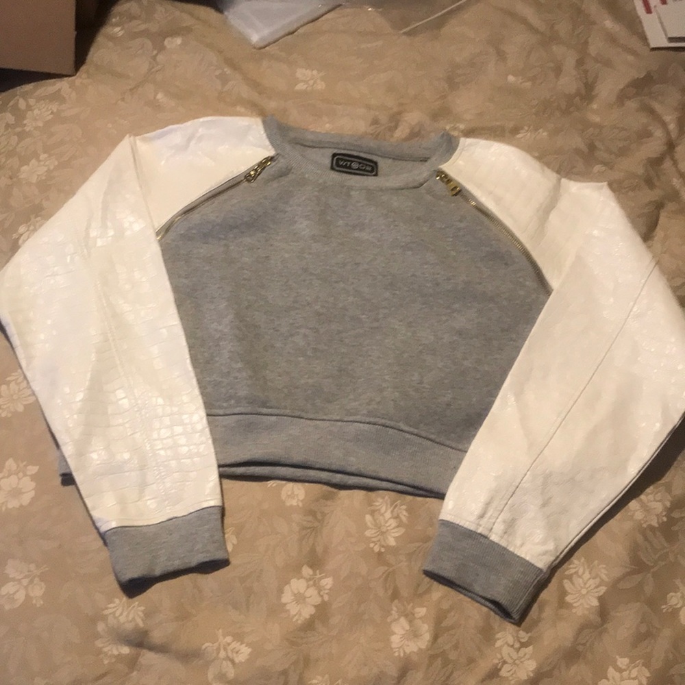 WToo cropped Sweat shirt